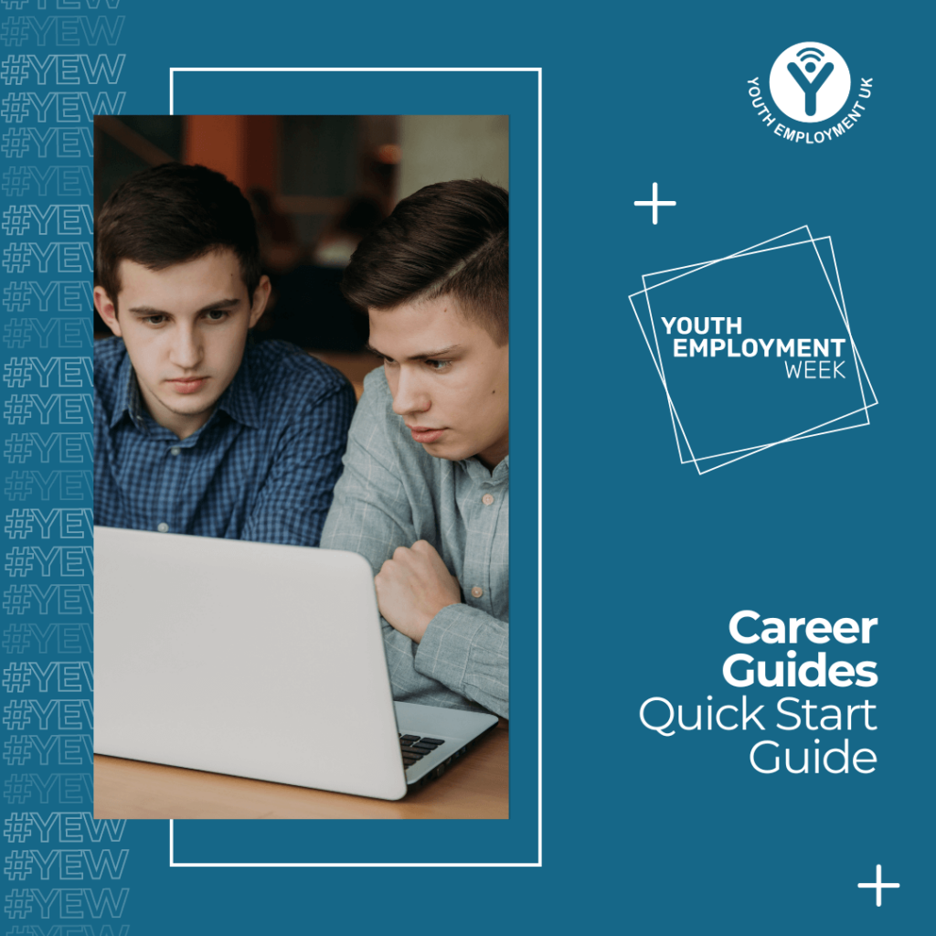career guides image for Youth Employment week day 1.