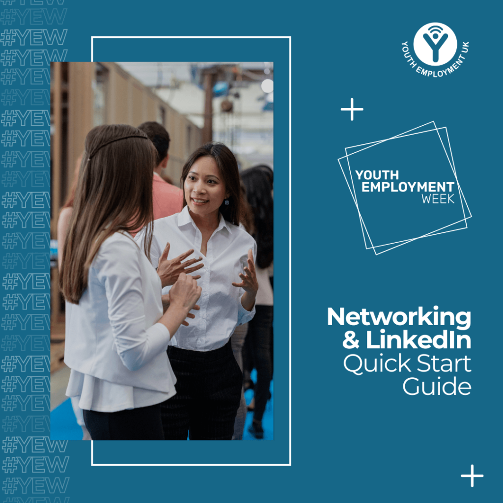 Networking image for day 3 of Youth Employment week